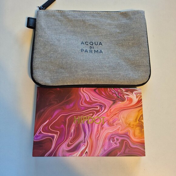 New Hipdot Zion Eyeshadow Palette and Acqua Di Parma Make Up Bag - Picture 1 of 8